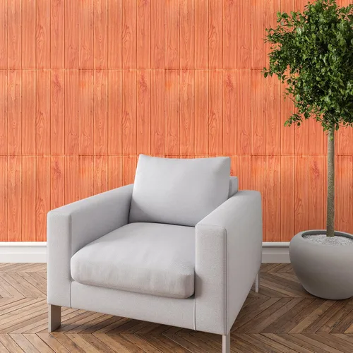 Vista 3 de UNICOO - Paneles de pared 3D autoadhesivos con efecto ladrillos reales para decoración de pared de habitación de niños, sala de estar, TV, 116 pies