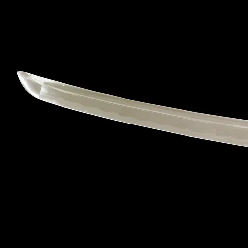 Vista 6 de Vulcan Gear Espada Katana Samurai japonesa clásica hecha a mano con vaina y soporte de madera de una sola espada, estilo elige tu mango (Tsuba)