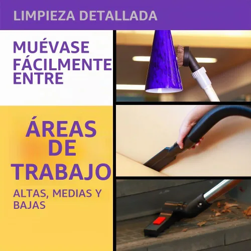 Vista 8 de ProTeam Aspiradoras para húmedo y seco, ProGuard 4 portátil, aspiradora para húmedo y seco de 4 galones con kit de herramientas