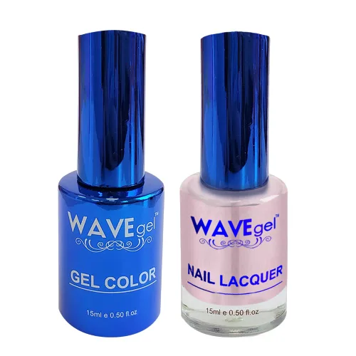 Vista 31 de WAVEGEL - Juego dúo de gel y esmalte de uñas a juego - Colección Royal - #001 ¡Blanco sobre blanco! I 0.5 onzas