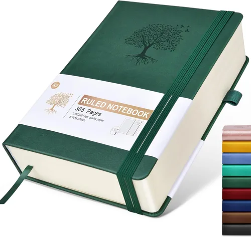 Vista 10 de Ansopu Cuaderno de puntos, 360 páginas numeradas, cuadrícula de puntos, de 8.5 x 11 pulgadas, papel de punto de 3.53 oz/m², tapa dura gruesa