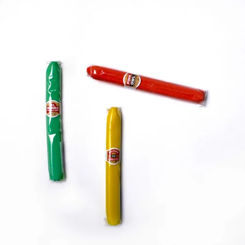 Vista 2 de Dubble Bubble El Bubble II - Cigarros de goma de mascar, sabores de frutas surtidos, caja de 36