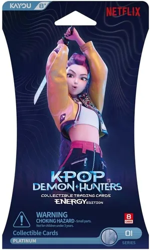 Vista 2 de × Tarjeta KPop Demon Hunters-Energy Edition-001-NA-Series 1-A