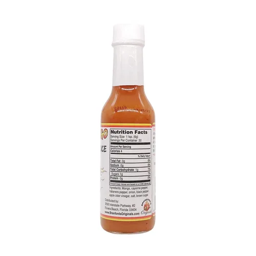 Vista 2 de Branfords Originals, Mango loco de salsa picante, 5 onzas líquidas