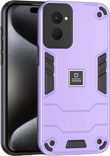 Vista 355 de Funda compatible con Redmi A1, compatible con Redmi A2 2 en 1 [PC dura + TPU], funda de teléfono negra