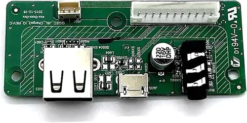Vista 3 de MOUDOAUER Reemplazo del puerto de carga del altavoz para JBL Charge 3 versión GG, placa de circuito del módulo de carga rápida para bricolaje