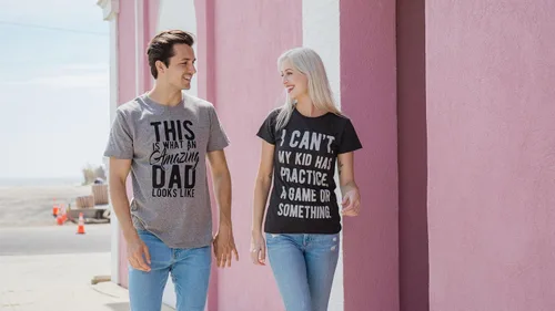 Vista 3 de Crazy Dog T-Shirts Men's Amazing Dad T-Shirt