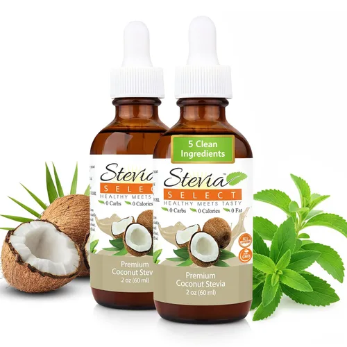 Vista 22 de Stevia Select Sabor a Cereza Negra Líquido de Stevia – Edulcorante Cero Calorías para Café, Té, Bebidas y Horneado, 100% Natural, Sin Eritritol