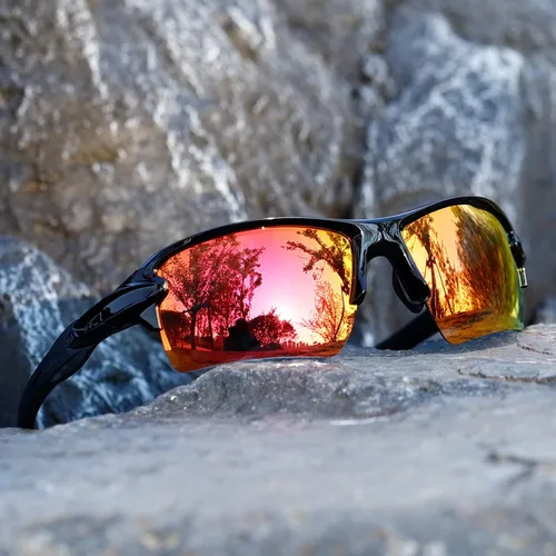 Vista 3 de kimorn Gafas de sol para hombre y mujer polarizadas gafas de sol deportivas K1463