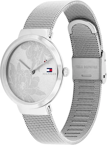 Vista 2 de Tommy Hilfiger Reloj de cuarzo para mujer con correa de acero inoxidable plateado 15 Modelo 1782469 Plateado Reloj de cuarzo