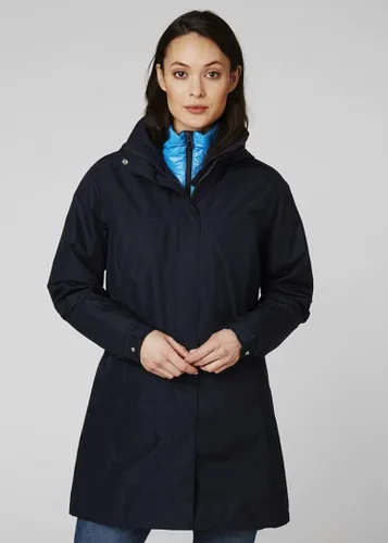 Vista 3 de Helly-Hansen Aden - Chaqueta larga impermeable transpirable con capucha para mujer