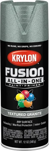 Vista 14 de Krylon Fusion - Pintura en aerosol adhesiva todo en uno para uso en interiores y exteriores, 12 onzas, vidrio de playa