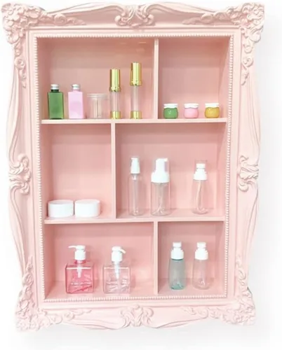 Vista 8 de Shabby Chic - Estantes flotantes de pared con tallado hecho a mano, estante de pared de madera estilo francés para sala de estar, dormitorio