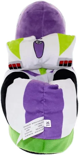 Vista 11 de Happy Feet - Pantuflas con licencia oficial de Disney y Pixar, pantuflas figurales para hombres, mujeres, niños, como se ve en Shark Tank