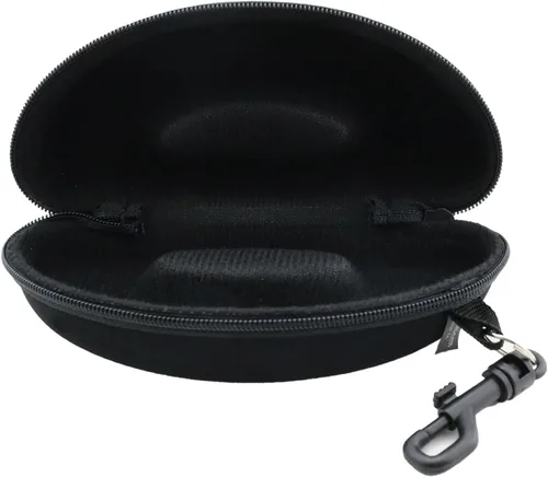 Vista 7 de Global Vision Hercules 7 - Gafas de sol de seguridad para mujer con estuche negro con cremallera y bolsa de microfibra, lentes de espejo flash