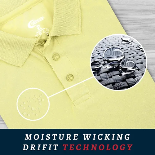 Vista 37 de Premium Wear - Camisetas tipo polo para hombre, con gran absorción de humedad