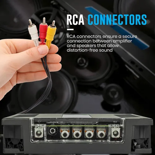 Vista 6 de Banda Ice X 3001-1 Canal 3000 Watts RMS 1 Ohm Amplificador para Coche