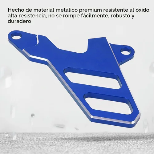 Vista 2 de Fydun - Protector de cadena de piñón delantero para motocicleta, cubierta de piñón delantero para LTZ400 2003‑2014 (azul)