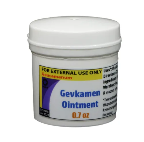 Vista 2 de Ungüento Gevkamen/мазь Гевкамен (1 frasco (20 g / 0,7 oz))