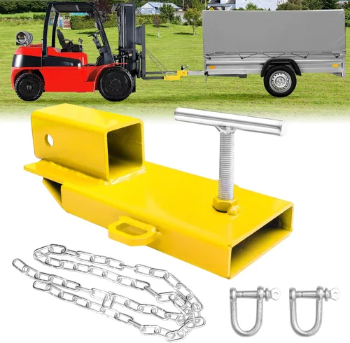 Vista 10 de EBESTTECH - Accesorio de enganche de remolque para montacargas, 1 unidad, accesorio de enganche de remolque de horquilla receptor de 2 pulgadas 1