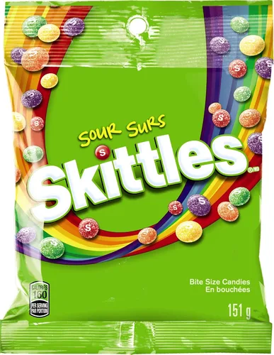 Vista 10 de SKITTLES Mash-Ups Wild Berry and Tropical Candy, bolsa de 9 onzas
