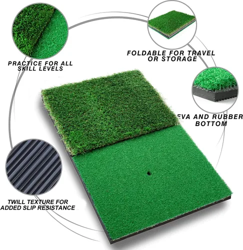 Vista 4 de RELILAC Red desplegable de chipping para golf - accesorios de objetivo de golf para interiores y exteriores para precisión en el patio trasero