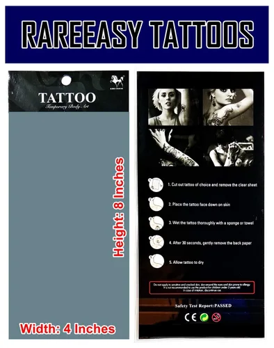 Vista 3 de Tatuajes 2 hojas de mariposas mosca de mariposa tatuajes temporales pegatinas falsas cuerpo brazo pecho hombro tatuajes para adolescentes, hombres