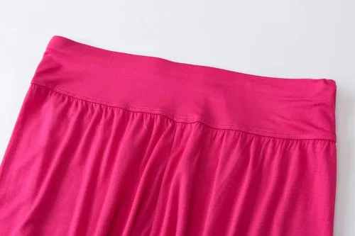 Vista 42 de Pantalones de algodón modal para mujer de AvaCostume, pantalones suaves para practicar yoga o deportes.