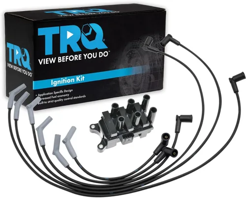 Vista 33 de Kit de Bobina de Encendido TRQ de 2 Piezas Compatible con Hyundai Tucson 2005-2009, Kia Sportage 2005-2010