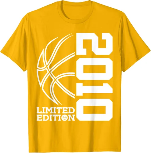 Vista 89 de Camiseta de baloncesto de 13 cumpleaños edición limitada 2010, Negro