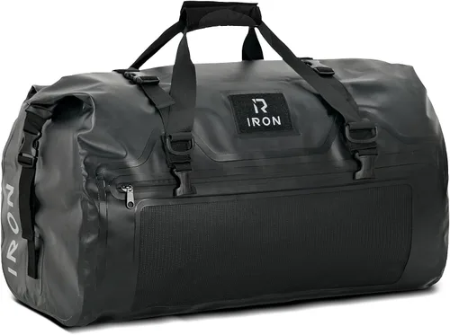Vista 19 de IRON JIA'S Bolsa Seca para Motocicleta – Bolsa de Lona Impermeable y Bolsa Trasera de Equipaje, Bolsas de Sillín con Cierre Superior Enrollable