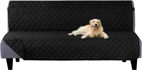 Vista 87 de U-NICE HOME Funda para sillón reclinable, reversible, con correas elásticas, resistente al agua, protege de perros y mascotas, sillón pequeño