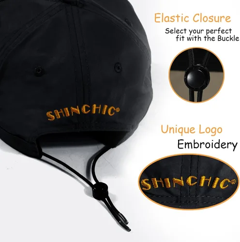 Vista 10 de Gorra de béisbol impermeable para hombre, sombrero de lluvia plegable para correr al aire libre, sombrero de pesca solar
