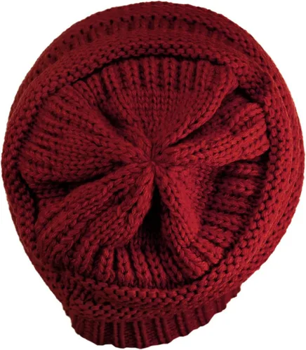 Vista 201 de C.C Trendy Warm Chunky Soft Stretch Cable Knit Beanie