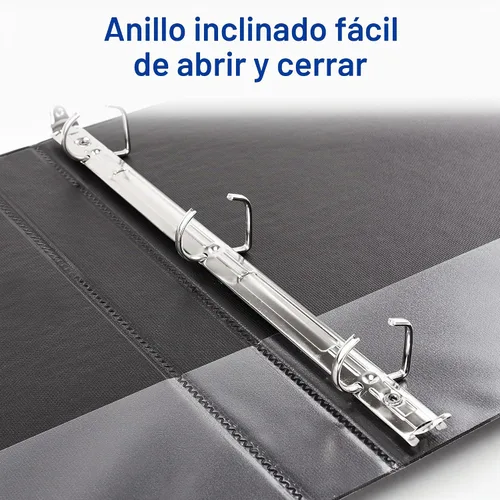 Vista 3 de Carpeta Avery resistente con anillos, Azul oscuro 1 pulgadas