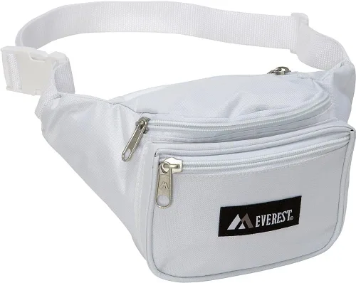 Vista 6 de Everest Paquete de cintura estándar, blanco, talla única (044KD-WHT), 2., Riñonera Signature - Estándar