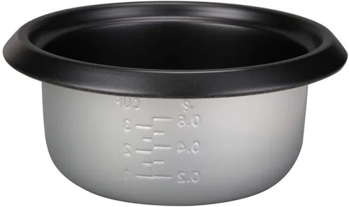 Vista 8 de Tayama Arrocera con bandeja de vapor 3 tazas, color blanco (RC-03R)