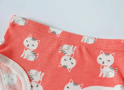 Vista 5 de Ropa interior de algodón para niñas, bragas cómodas para niños