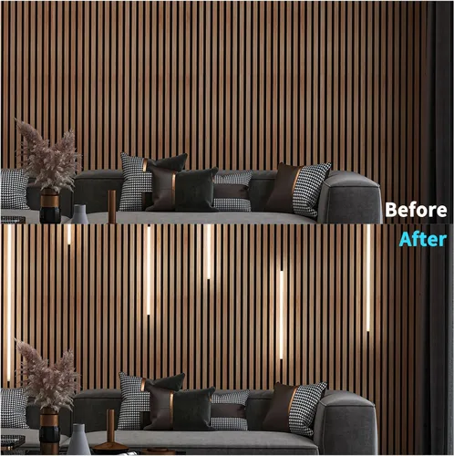 Vista 10 de Kit de iluminación empotrada LED Art3d - 6 piezas de luz LED blanca autoadhesiva con interruptor inteligente, luz táctil de 3000k para paneles