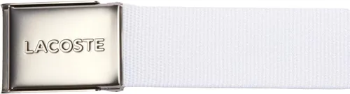 Vista 3 de Lacoste Men's L.12.12 Textile Signature Croc Logo Belt