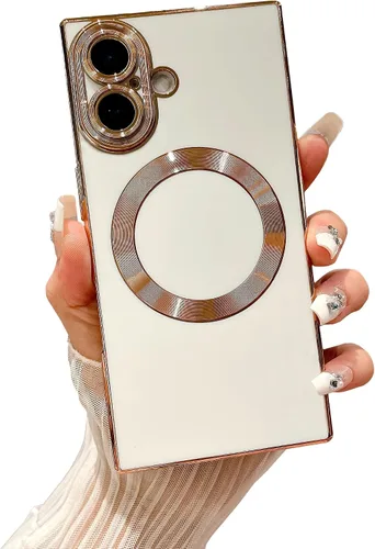 Vista 89 de Owncase Funda Magnética para iPhone 11, (Compatible con MagSafe) (Protección Completa de Lente de Cámara) (Esquinas Reforzadas) Funda Parachoques