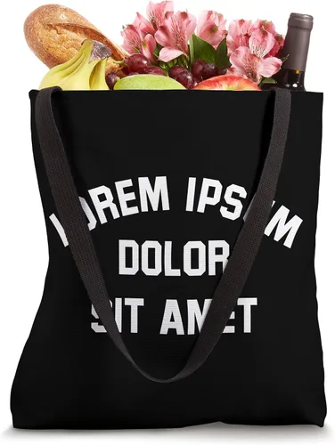 Vista 4 de Lorem Ipsum Dolor Sit Amet Graphic Designer Web UX UI - Bolsa de mano divertida