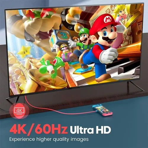 Vista 5 de Cable de conversión USB tipo C a HDMI para modo de acoplamiento de TV, compatible con Nintendo Switch, Steam Deck, Samsung Dex Station