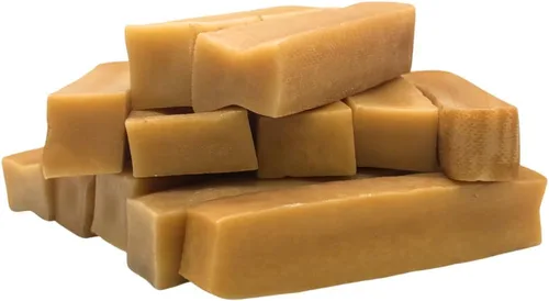 Vista 15 de Masticables prémium de queso de yak para perros del Himalaya - Masticables naturales de yak para perros grandes y pequeños - Masticables de leche