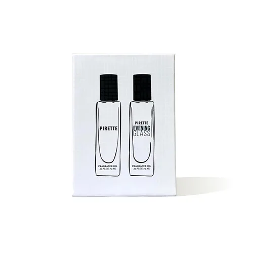 Vista 9 de Aceite de Fragancia Evening Glass en Roll-On, Inspirado en la Playa, Aceite de Perfume de Larga Duración con Notas de Coco Oscuro, Madera Cálida