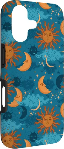 Vista 3 de Heavenly Sun Moon & Stars 90s Witch Whimsigoth Aesthetics Case for iPhone 17