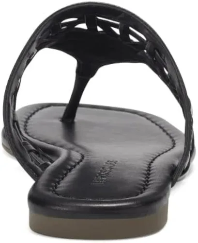 Vista 3 de Aerosoles Solei - Chanclas para mujer, Cuero negro, 10