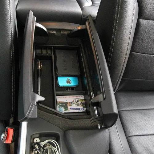 Vista 5 de YIWANG - Caja central de almacenamiento para reposabrazos de Mercedes Benz ML GL GLE GLS