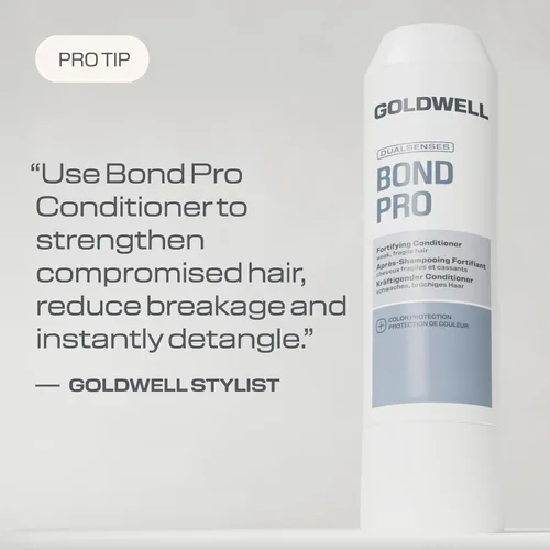 Vista 10 de Goldwell Dualsenses Bond Pro Acondicionador Fortificante 10.1 fl oz para Cabello Frágil