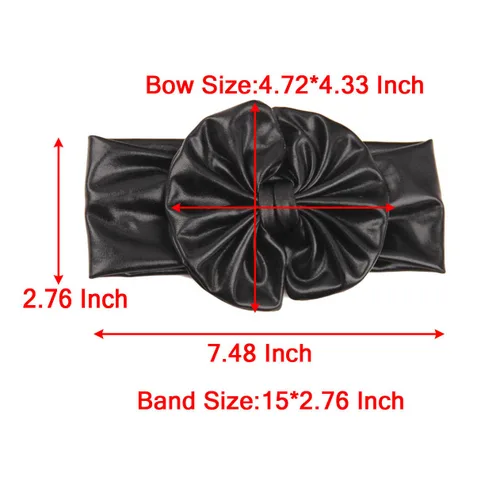 Vista 5 de BBTDIN Diadema turbante bronceadora para bebé BBG38 (2 unidades, dorado y plateado)